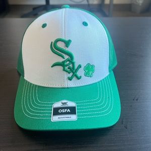 Chicago White Sox Irish St Paddy Hat Trucker Style Snap Back